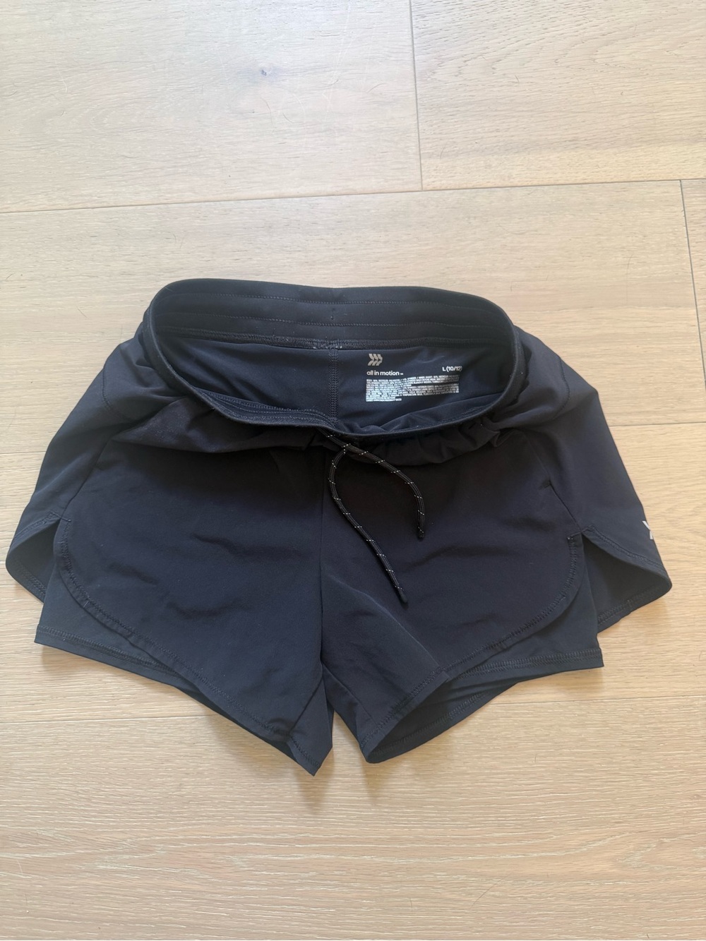 Lot of 3 girls Athletic Shorts- Nike, Members Mark and All in Motion Brands